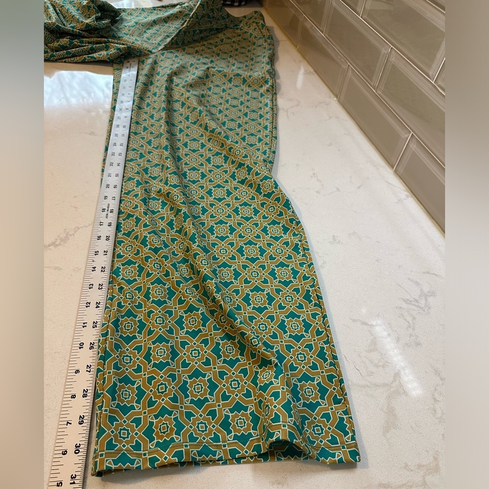 NWT AmberNoon II by Erum Ilyas SunKnit UPF 50 Wide-Leg Printed Pants Size Small - Picture 11 of 13